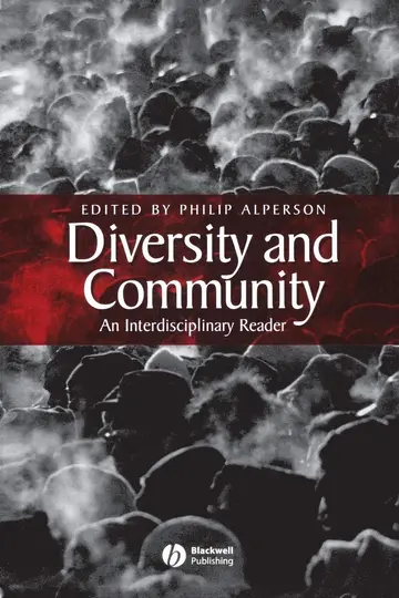 Cover of Diversity and Community