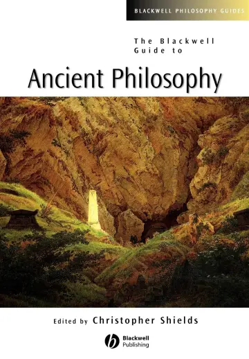 Cover of The Blackwell Guide to Ancient Philosophy