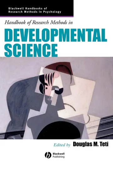 Cover of Handbook of Research Methods in Developmental Science