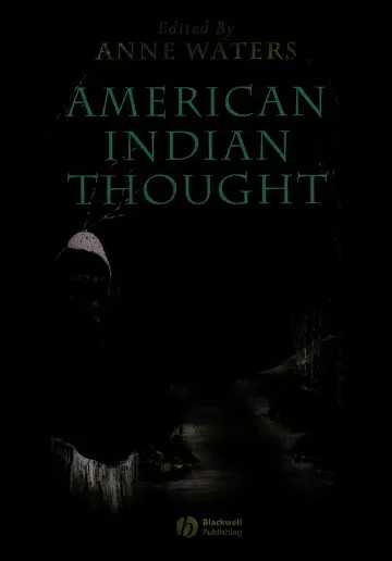 Cover of American Indian Thought