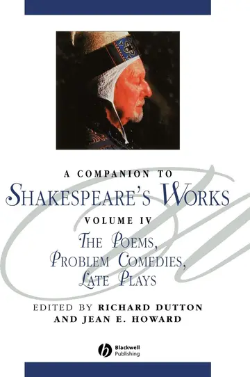 Cover of A Companion to Shakespeare's Works, Volume IV
