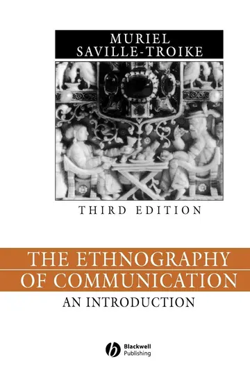 Cover of The Ethnography of Communication