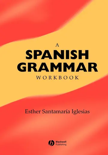 Cover of A Spanish Grammar Workbook