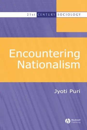 Cover of Encountering Nationalism