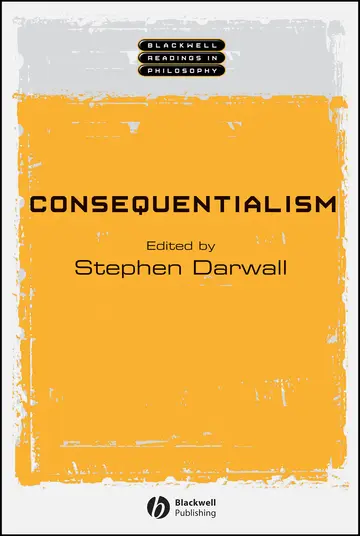 Cover of Consequentialism