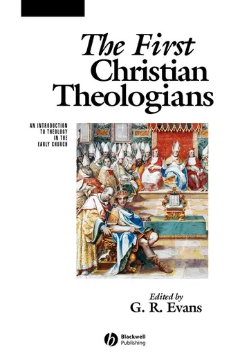 Cover of The First Christian Theologians