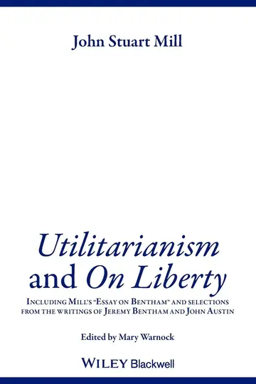 Cover of Utilitarianism and on Liberty