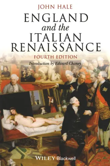 Cover of England and the Italian Renaissance