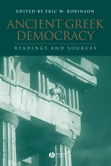 Cover of Ancient Greek Democracy
