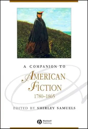 Cover of A Companion to American Fiction, 1780 - 1865