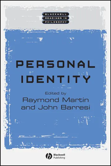 Cover of Personal Identity