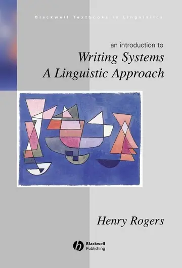 Cover of Writing Systems