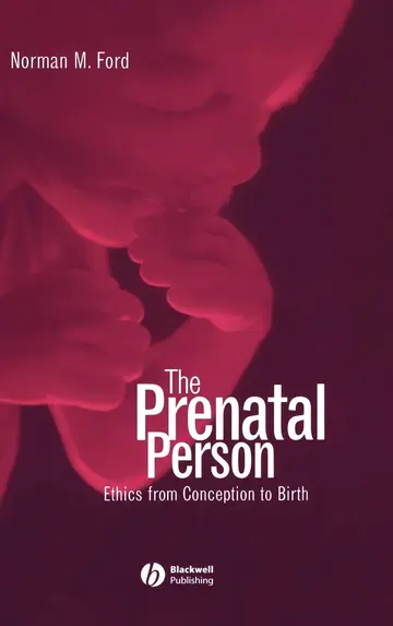 Cover of The Prenatal Person
