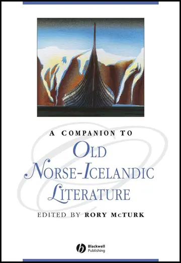 Cover of A Companion to Old Norse-Icelandic Literature and Culture
