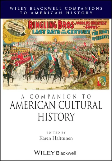 Cover of A Companion to American Cultural History