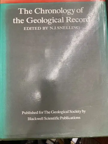 Cover of The Chronology of the Geological Record