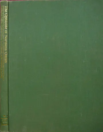 Cover of The Ophiolite of Northern Oman