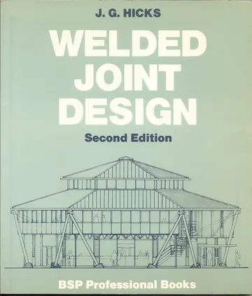 Cover of Welded Joint Design 2e