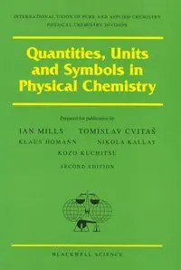 Cover of Quantities, Units and Symbols in Physical Chemistry