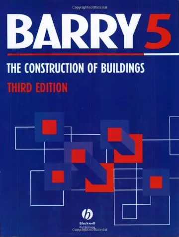 Cover of The Construction of Buildings – Volume 5