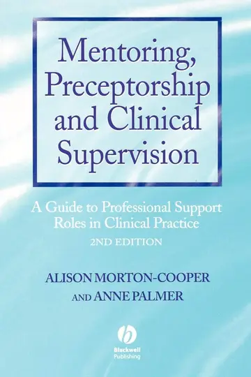 Cover of Mentoring, Preceptorship and Clinical Supervision