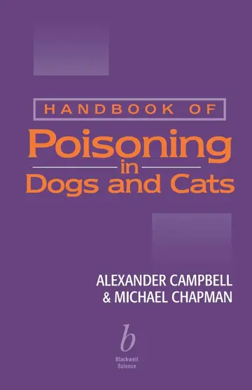 Cover of Handbook of Poisoning in Dogs and Cats