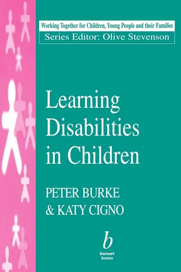 Cover of Learning Disabilities in Children
