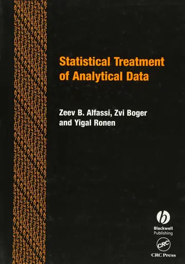 Cover of Statistical Treatment of Analytical Data