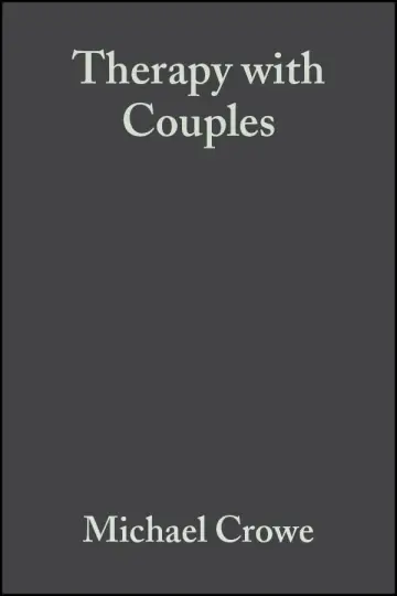 Cover of Therapy with Couples