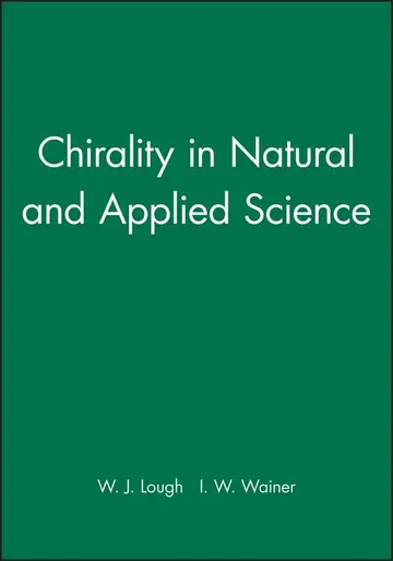 Cover of Chirality in Natural and Applied Science