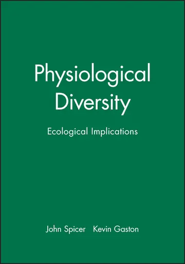 Cover of Physiological Diversity and Its Ecological Implications