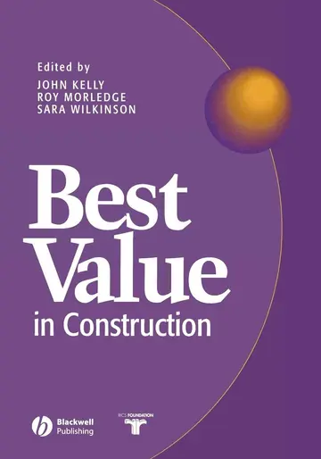 Cover of Best Value in Construction