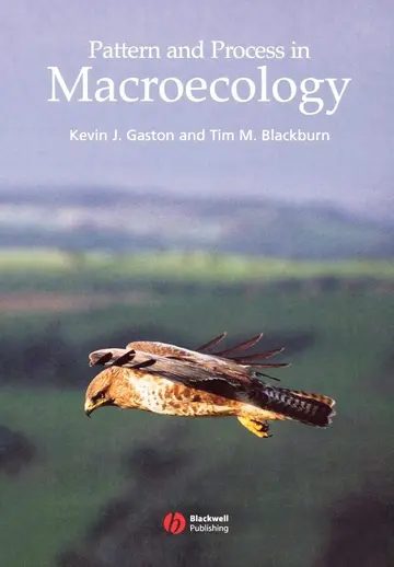 Cover of Pattern and Process in Macroecology