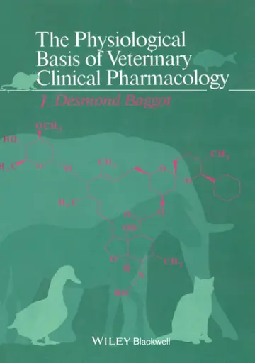 Cover of The Physiological Basis of Veterinary Clinical Pharmacology
