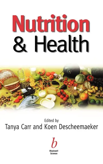 Cover of Nutrition and Health