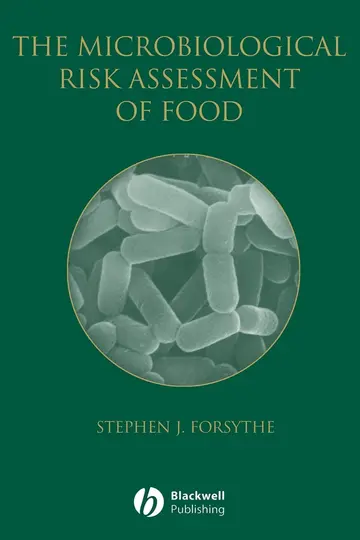 Cover of The Microbiological Risk Assessment of Food