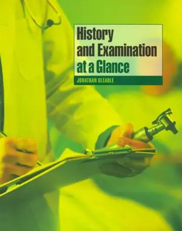 Cover of History and Examination at a Glance
