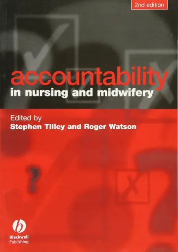 Cover of Accountability in Nursing and Midwifery