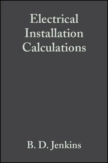 Cover of Electrical Installation Calculations