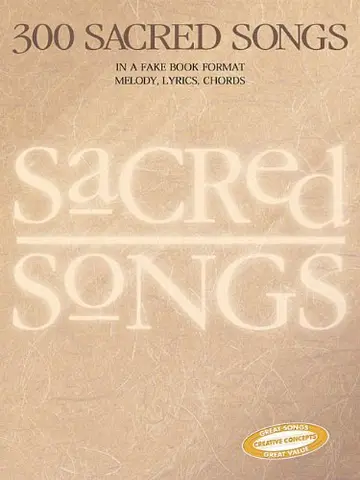 Cover of 300 Sacred Songs