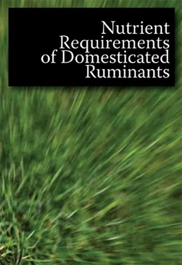 Cover of Nutrient Requirements of Domesticated Ruminants