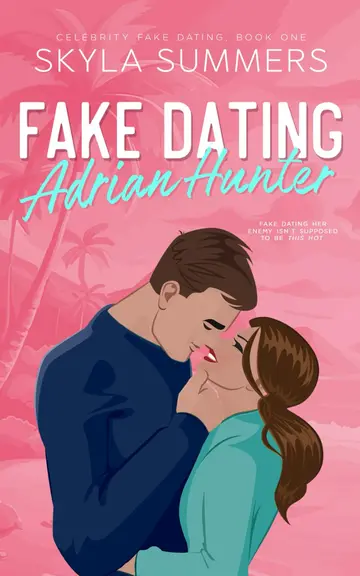 Cover of Fake Dating Adrian Hunter