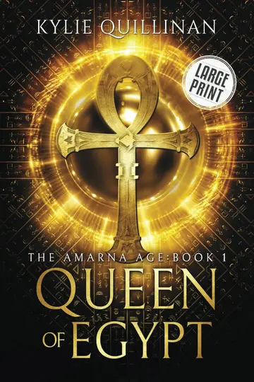 Cover of Queen of Egypt (Large Print Version)