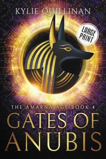 Cover of Gates of Anubis (Large Print Version)