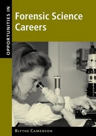 Cover of Opportunities in Forensic Science Careers