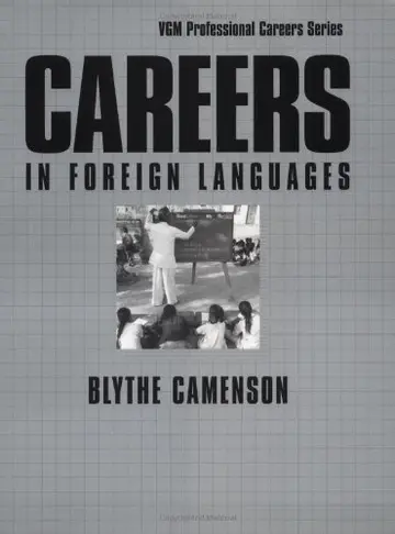 Cover of Careers in Foreign Languages