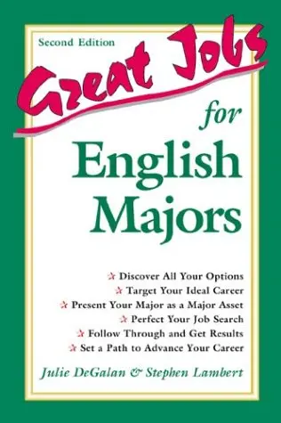 Cover of Great Jobs for English Majors