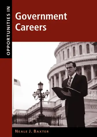 Cover of Opportunities in Government Careers