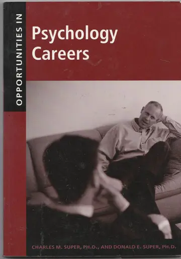Cover of Opportunities in Psychology Careers