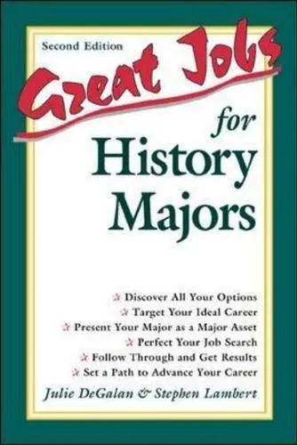Cover of Great Jobs for History Majors